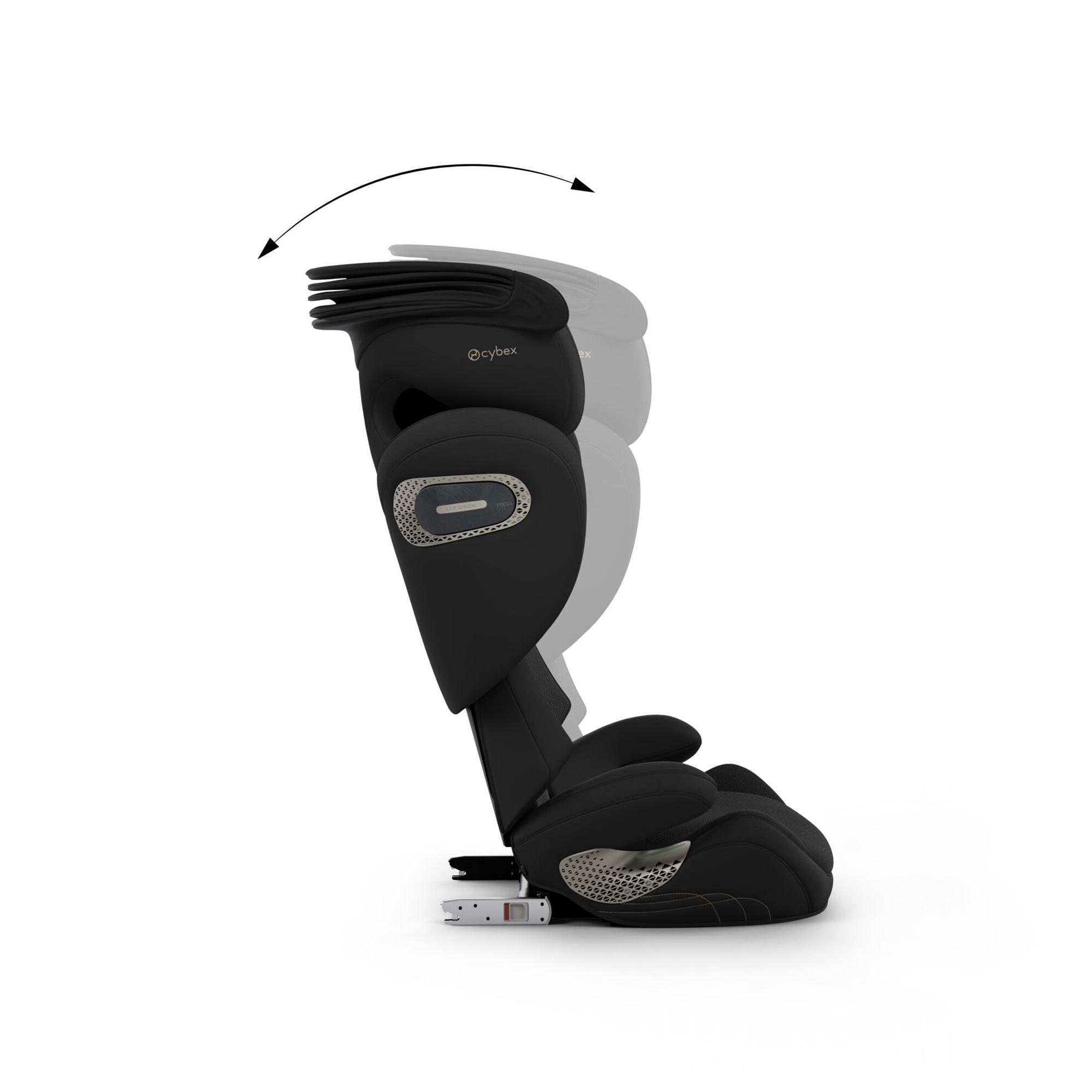 Imagen 6 de Silla de coche CYBEX Solution S Style (100 - 150 cm) - Negro Negro