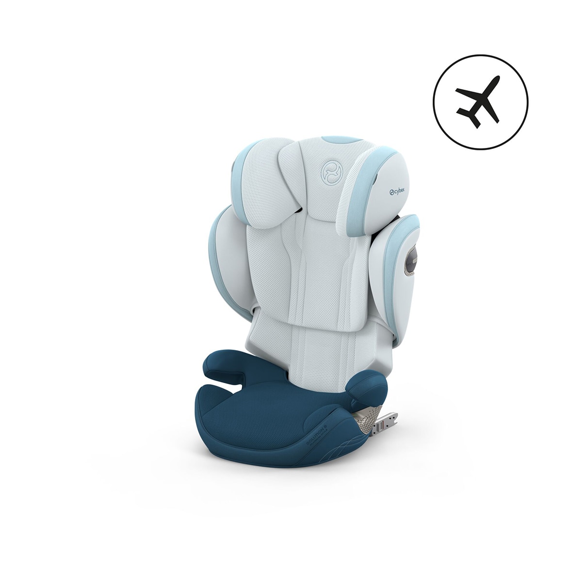Imagen 9 de Silla de coche CYBEX Solution S Style (100 - 150 cm) - Azul Azul