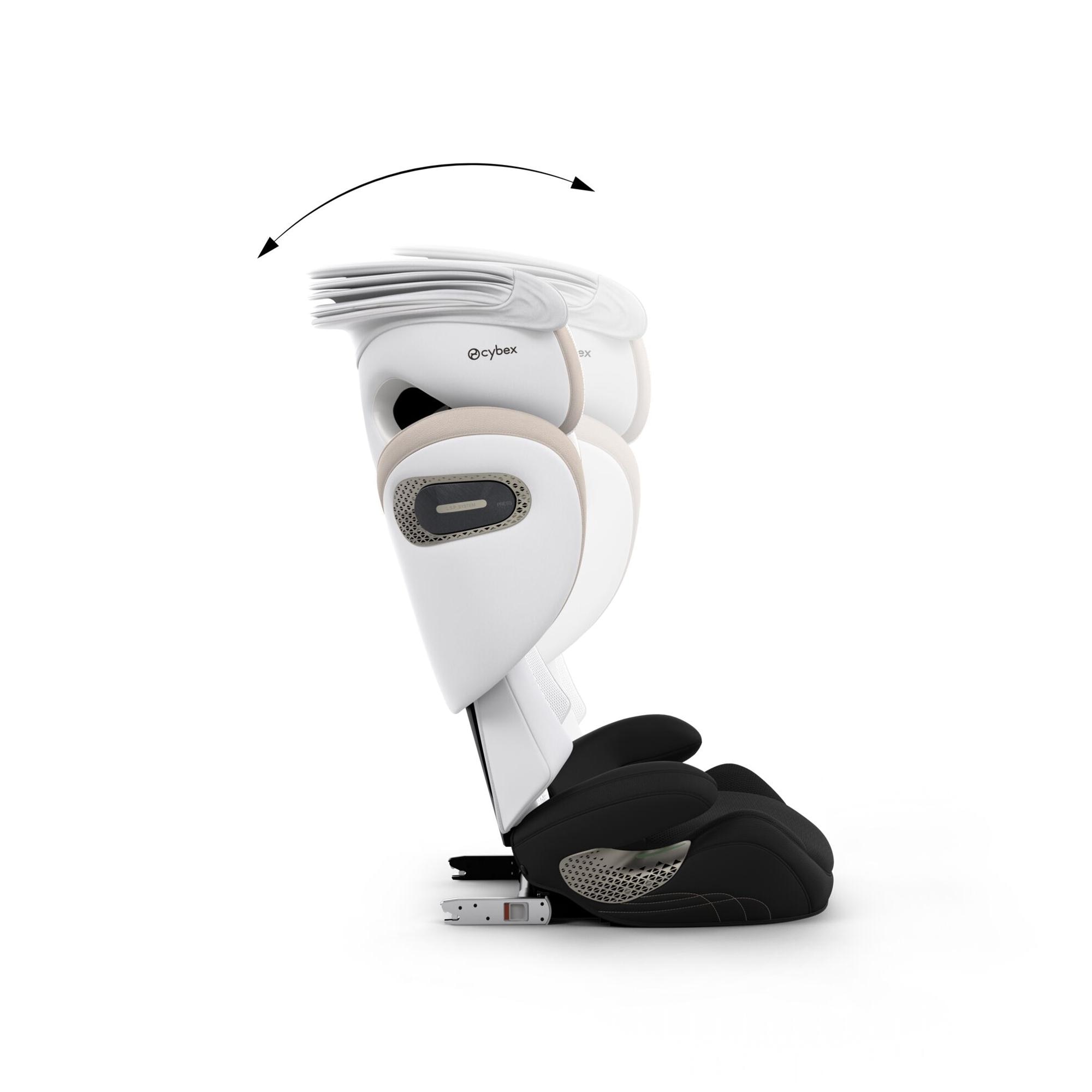 Imagen 6 de Silla de coche CYBEX Solution S Style (100 - 150 cm) - Blanco Blanco