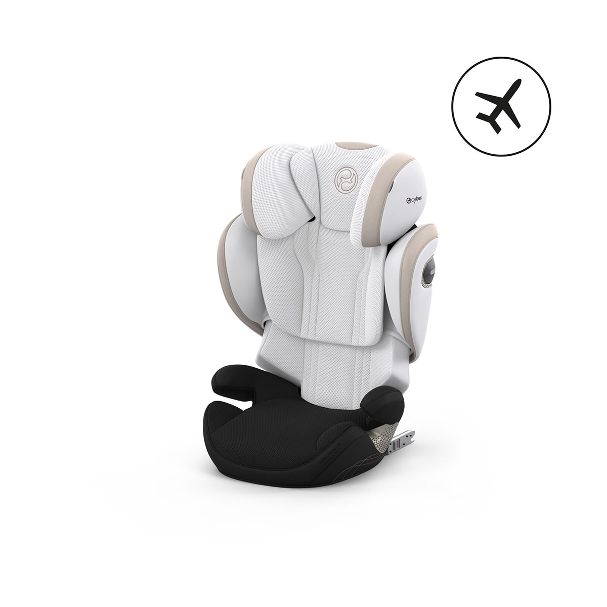 Imagen 9 de Silla de coche CYBEX Solution S Style (100 - 150 cm) - Blanco Blanco