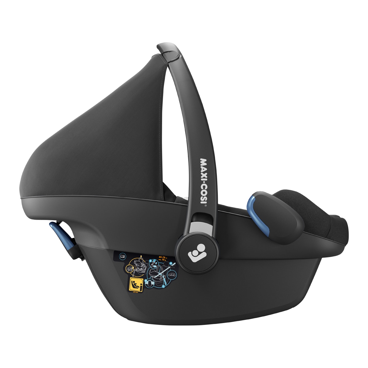 Silla de coche Maxi-Cosi Pebble Pro i-Size (45 - 75 cm) - Negro Negro-6