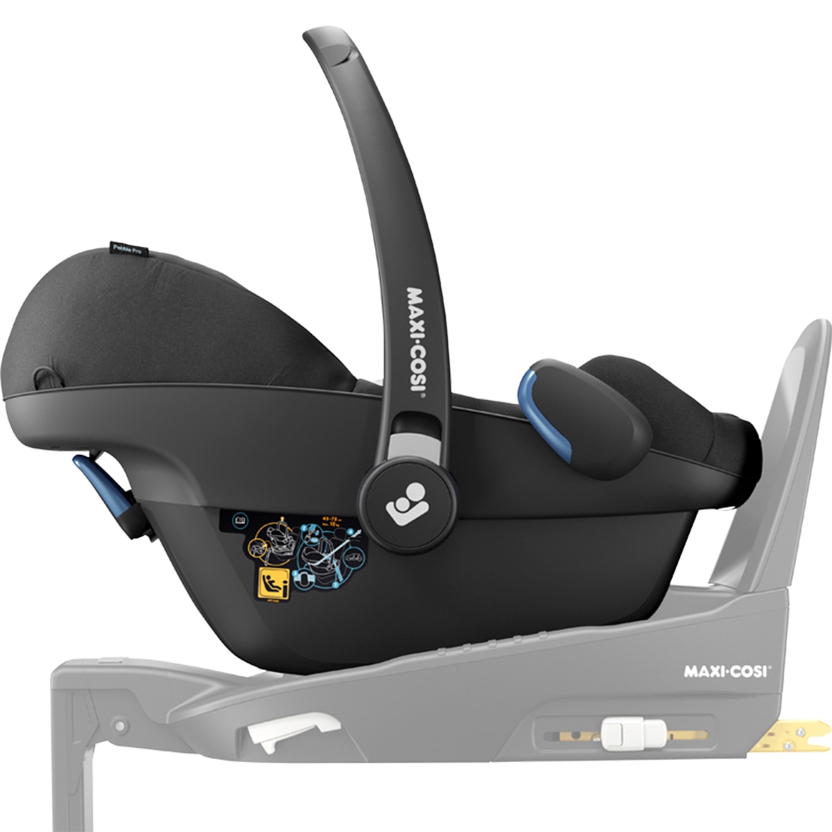 Silla de coche Maxi-Cosi Pebble Pro i-Size (45 - 75 cm) - Negro Negro-7