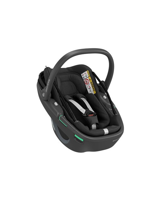 Cadeira Auto Coral 360º Isofix i-Size - 40x75 cm Preto-1