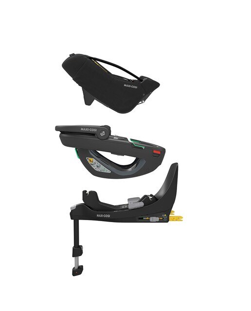 Cadeira Auto Coral 360º Isofix i-Size - 40x75 cm Preto-3