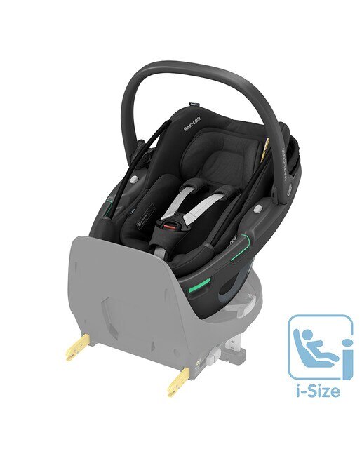 Cadeira Auto Coral 360º Isofix i-Size - 40x75 cm Preto-6