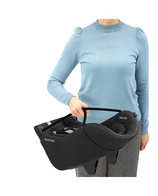 Cadeira Auto Coral 360º Isofix i-Size - 40x75 cm Preto-8