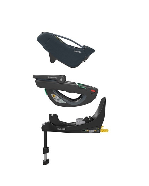 Cadeira Auto Coral 360º Isofix i-Size - 40x75 cm Cinzento-chumbo-3