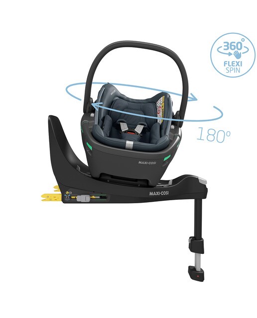 Cadeira Auto Coral 360º Isofix i-Size - 40x75 cm Cinzento-chumbo-20