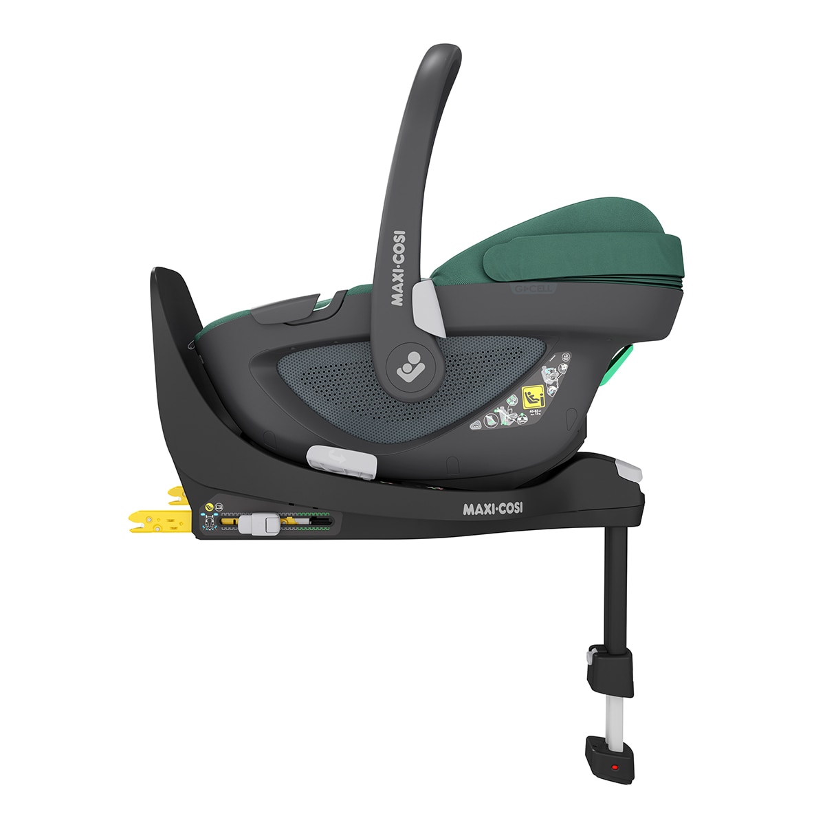 Cadeira Auto Isofix Pebble 360 i-Size (Até 13 Kg) (0-15 Meses) (Gr.0+) - 40-83 cm Verde-4