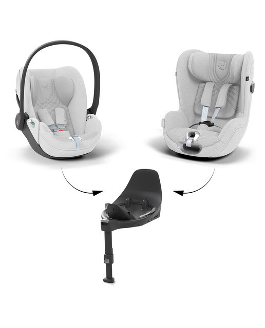 Silla de coche CYBEX Cloud T i-Size Plus (45 - 87cm) - Blanco Blanco-9