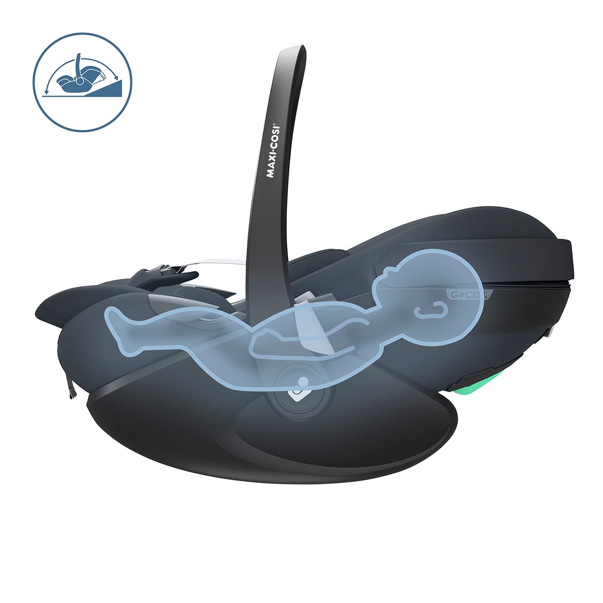 Cadeira Auto Pebble 360 Pro i-Size - 40x85 cm Cinzento-5