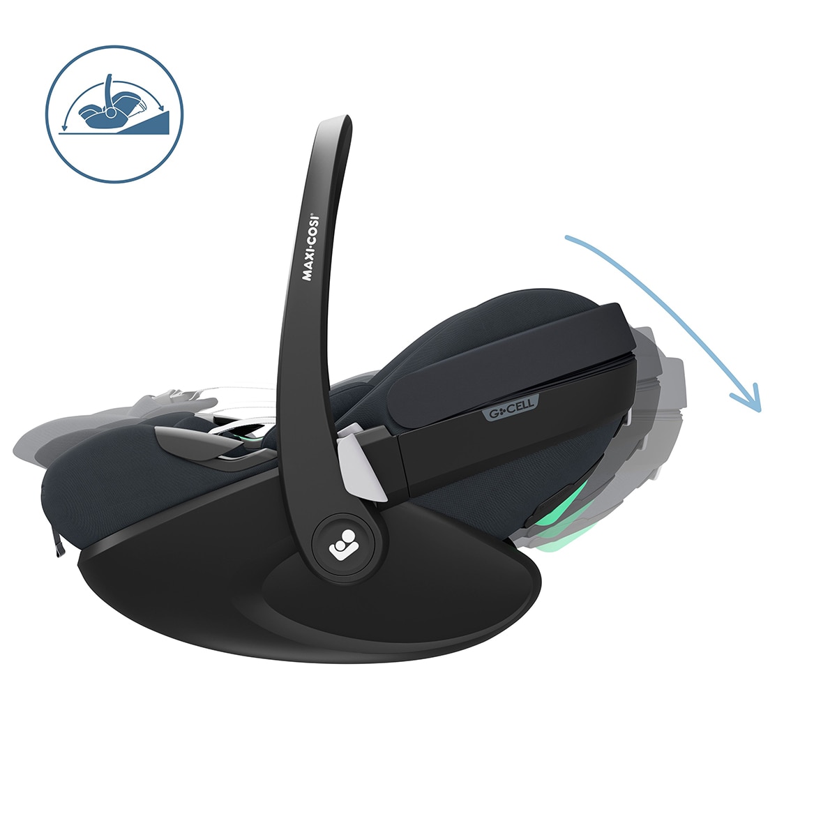 Cadeira Auto Pebble 360 Pro i-Size - 40x85 cm Cinzento-13
