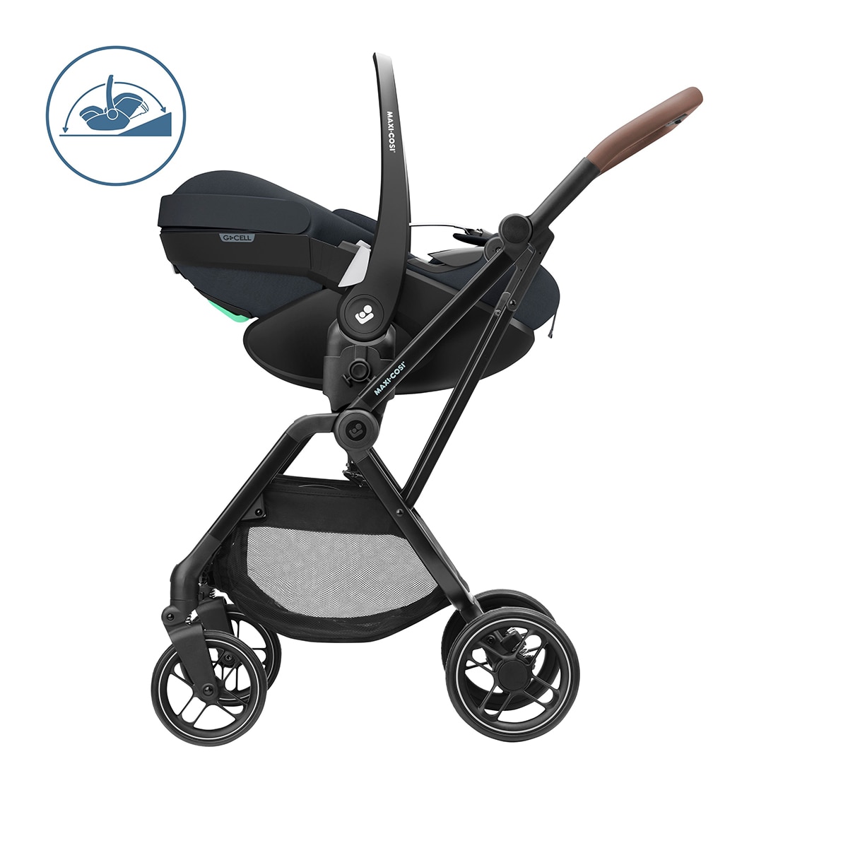 Cadeira Auto Pebble 360 Pro i-Size - 40x85 cm Cinzento-15
