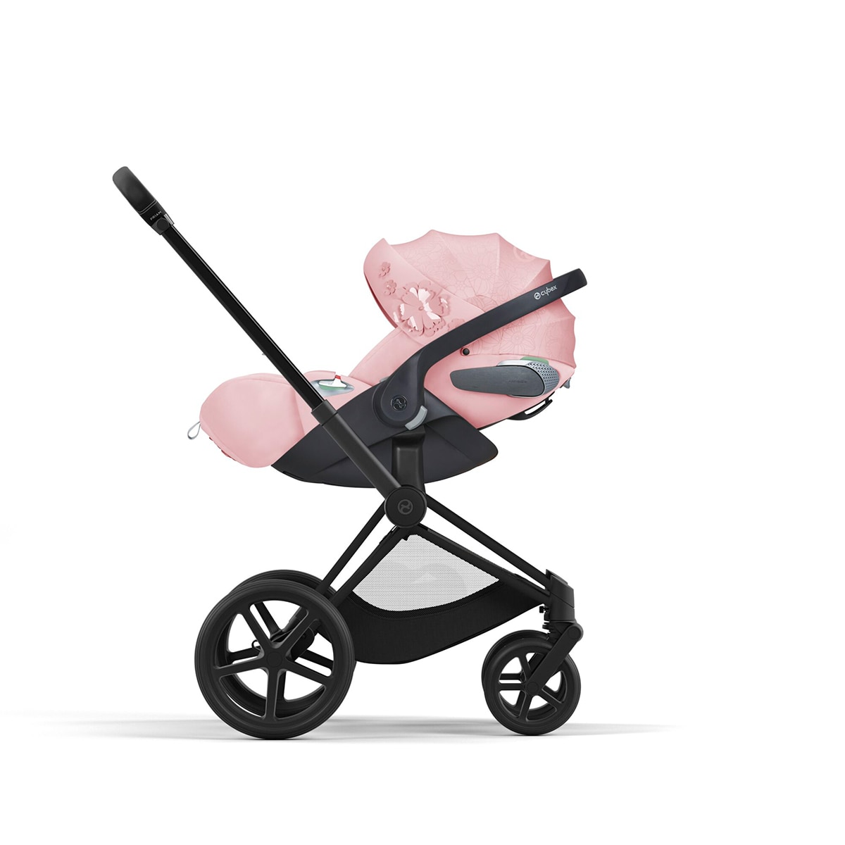 Silla de coche CYBEX Cloud T Simply Flowers (45 - 87cm) - Rosa claro Rosa claro-4