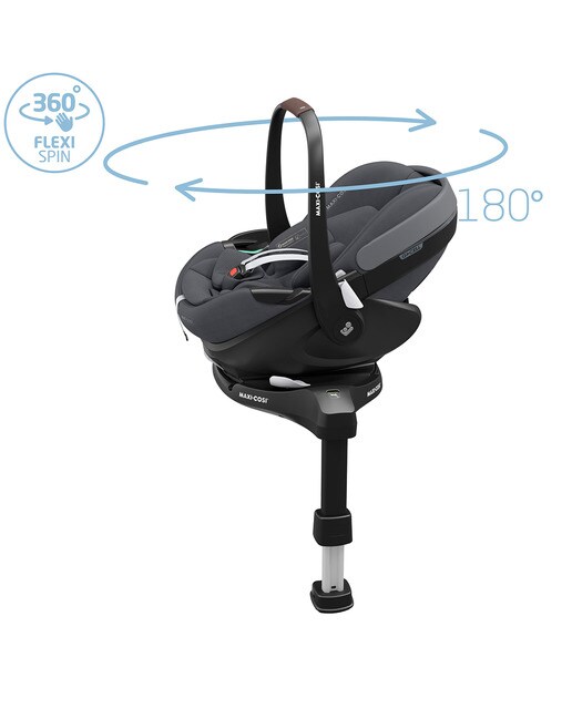 Silla de coche Maxi-Cosi Pebble 360º Pro i-Size (40 - 83cm) - Gris oscuro Gris oscuro-5