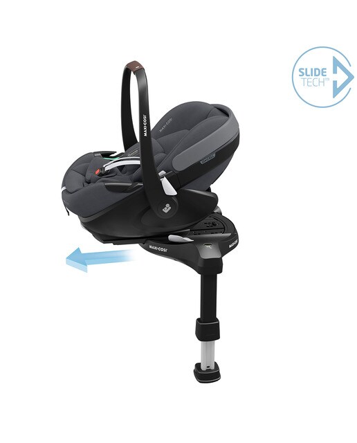 Silla de coche Maxi-Cosi Pebble 360º Pro i-Size (40 - 83cm) - Gris oscuro Gris oscuro-24
