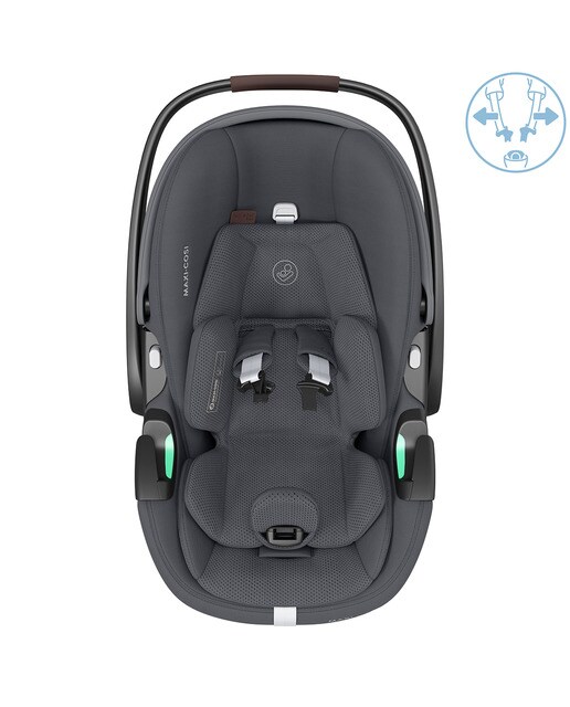Silla de coche Maxi-Cosi Pebble 360º Pro i-Size (40 - 83cm) - Gris oscuro Gris oscuro-31
