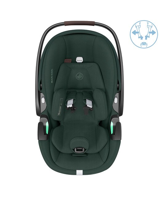 Cadeira Auto Pebble 360º Pro i-Size - 40x83 cm Verde-31
