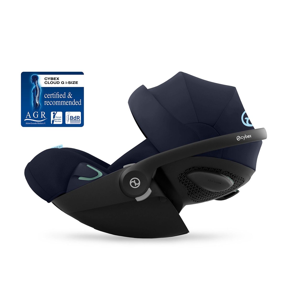 Cadeira Auto Cloud G i-Size Plus com Redutor Azul-escuro-4