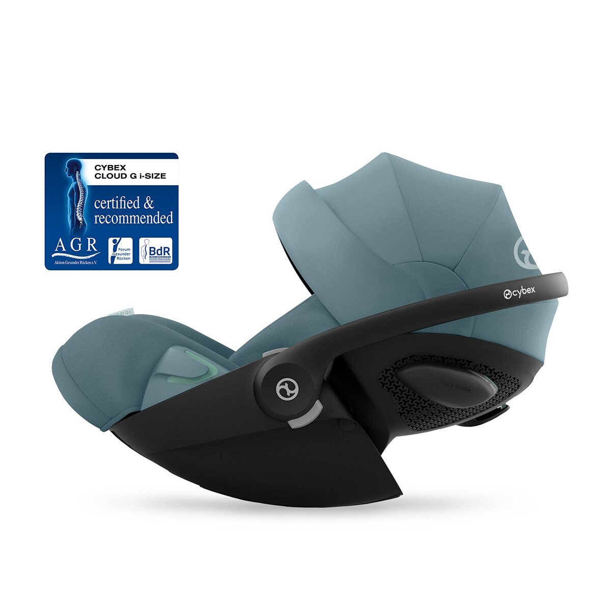 Silla de coche CYBEX Cloud G i-Size Plus con reductor Azul-4