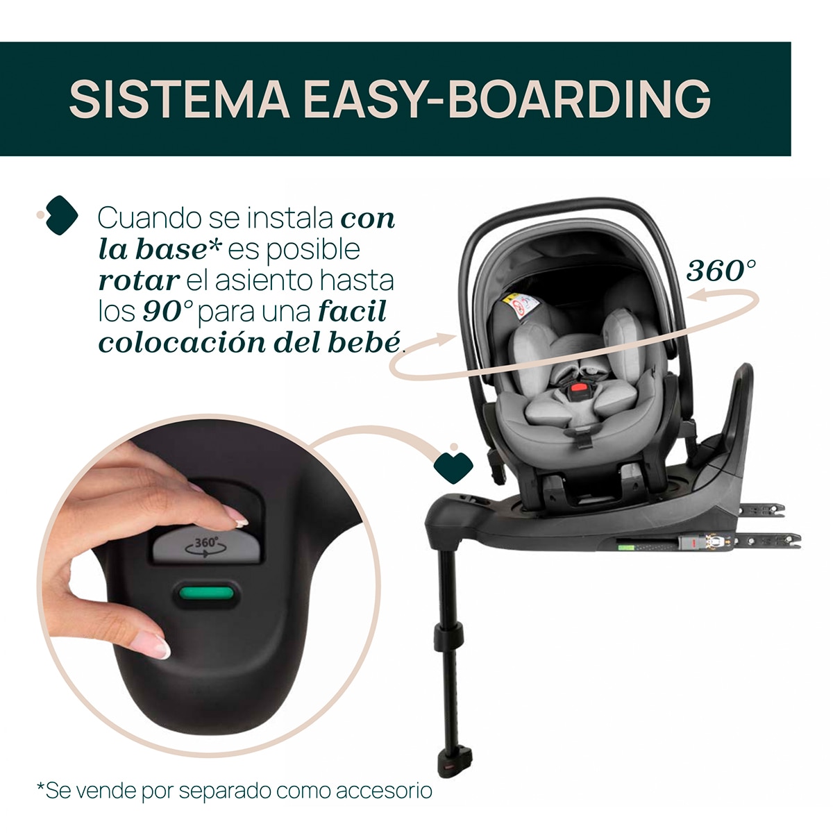 Cadeira Auto First Seat Recline i-Size - 40x87 cm Cinzento-8