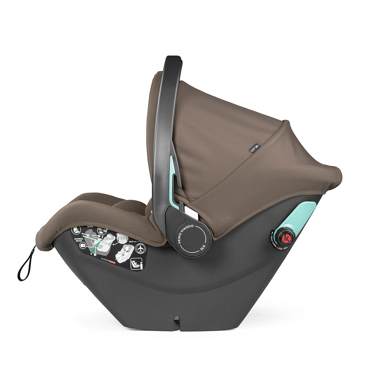 Silla de coche Peg-Pérego Primo Viaggio SLK (40 - 87cm) - Azul índigo Beige-4