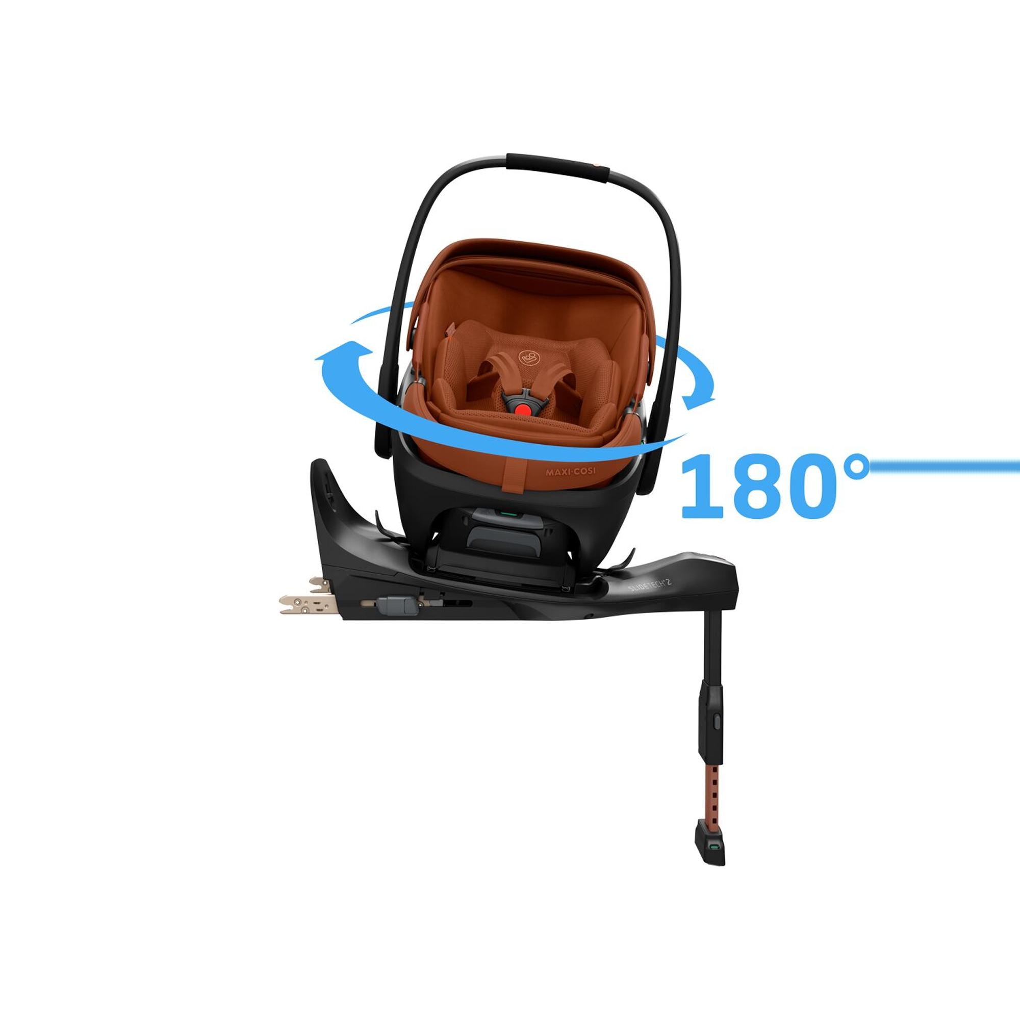 Porta-Bebés Coral Slide Pro, 40-87 cm, 0-24 meses. <13 Kg Telha-4