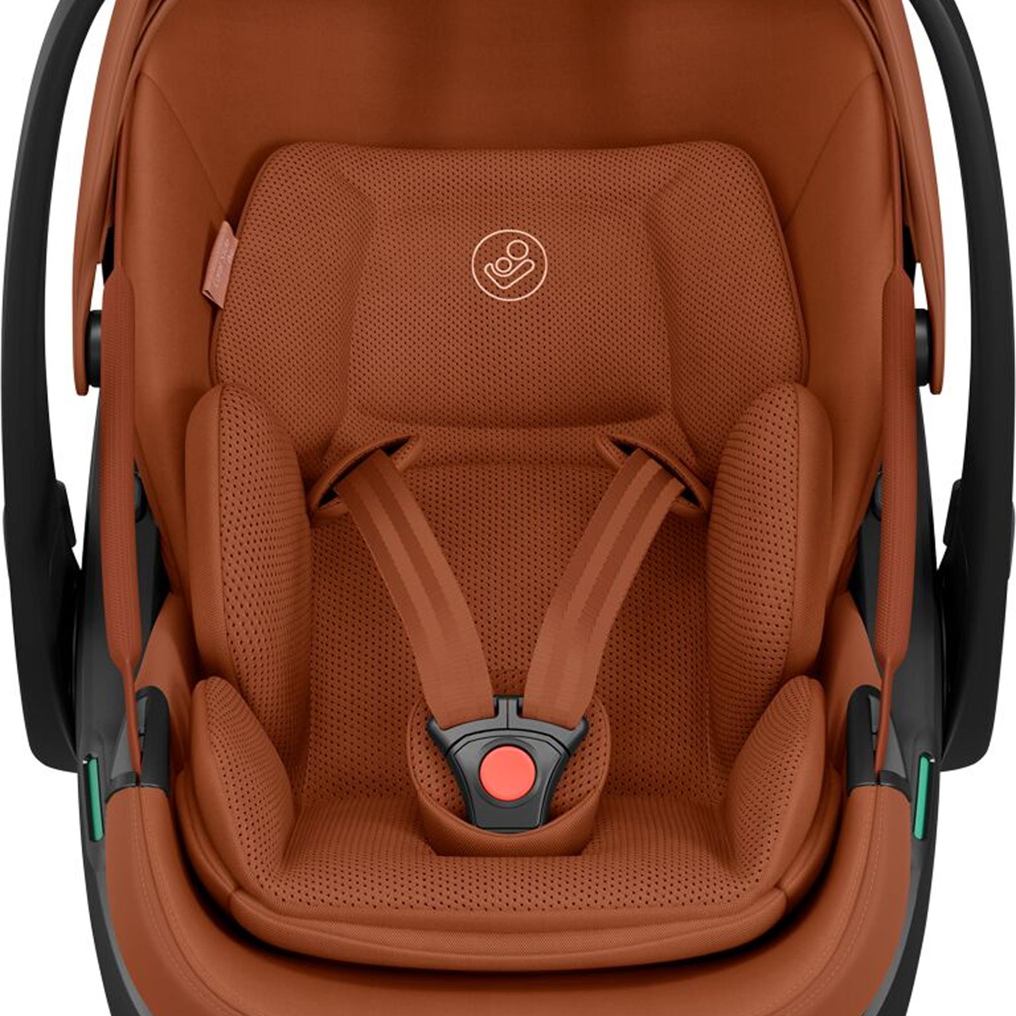 Porta-Bebés Coral Slide Pro, 40-87 cm, 0-24 meses. <13 Kg Telha-5