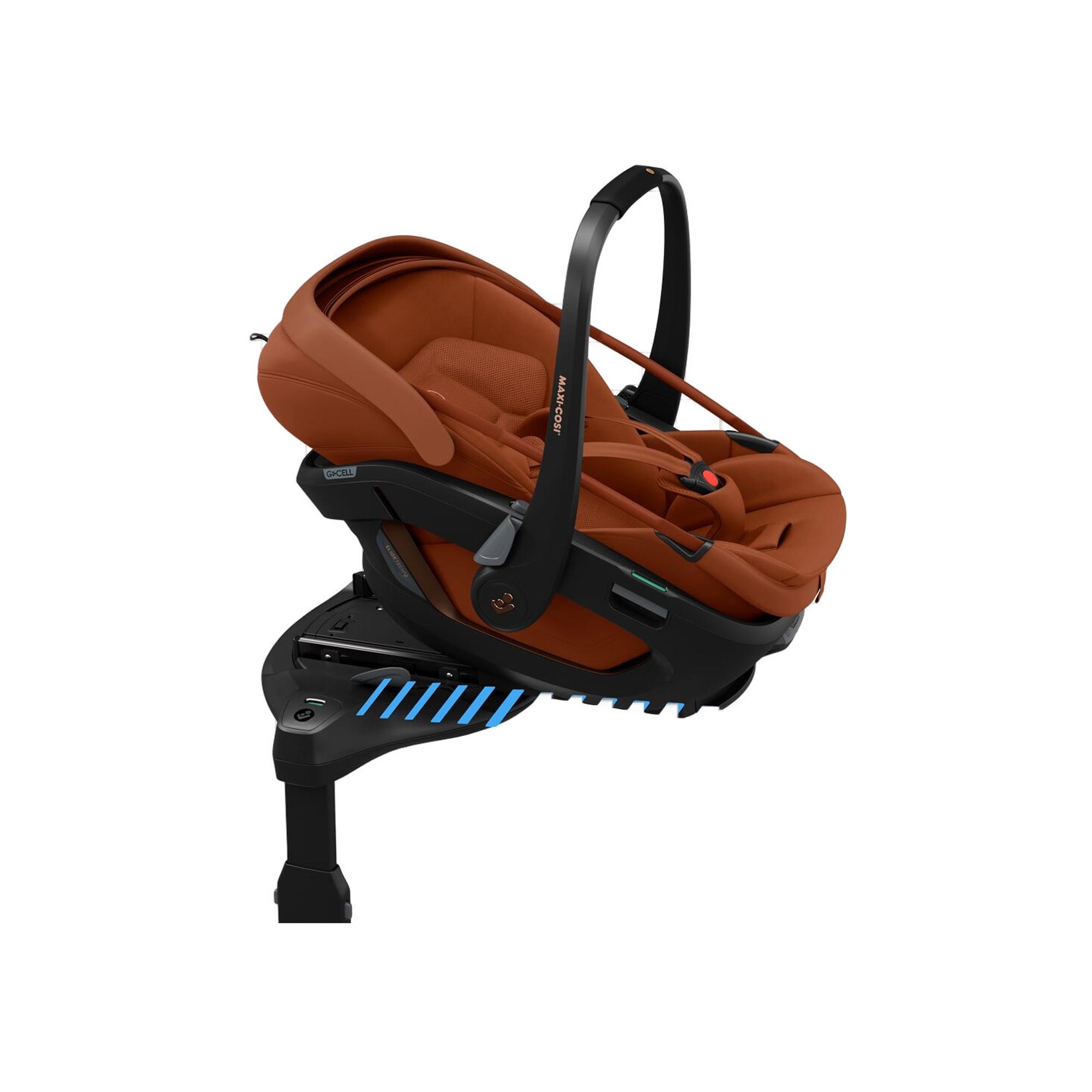Porta-Bebés Coral Slide Pro, 40-87 cm, 0-24 meses. <13 Kg Telha-12