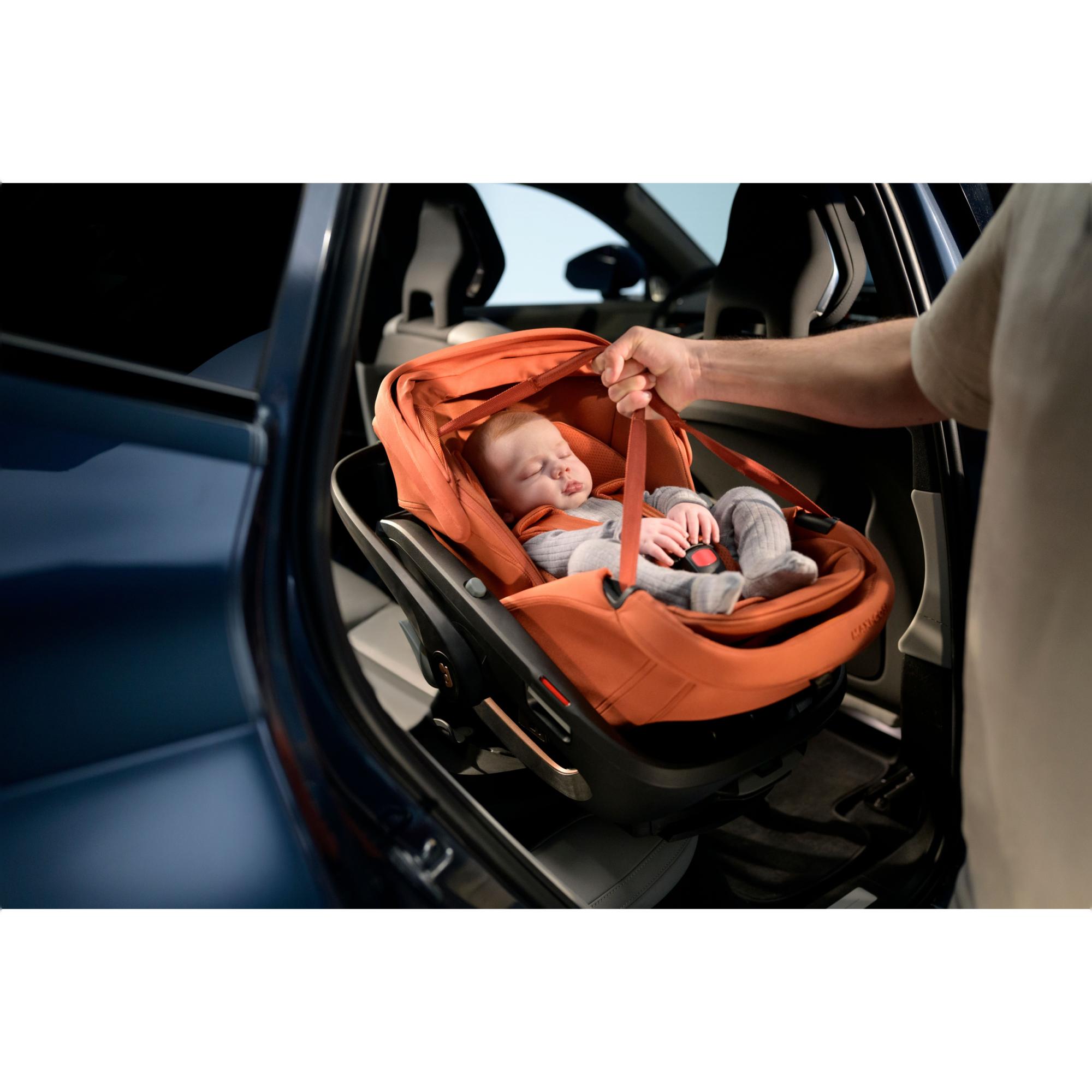 Porta-Bebés Coral Slide Pro, 40-87 cm, 0-24 meses. <13 Kg Telha-17