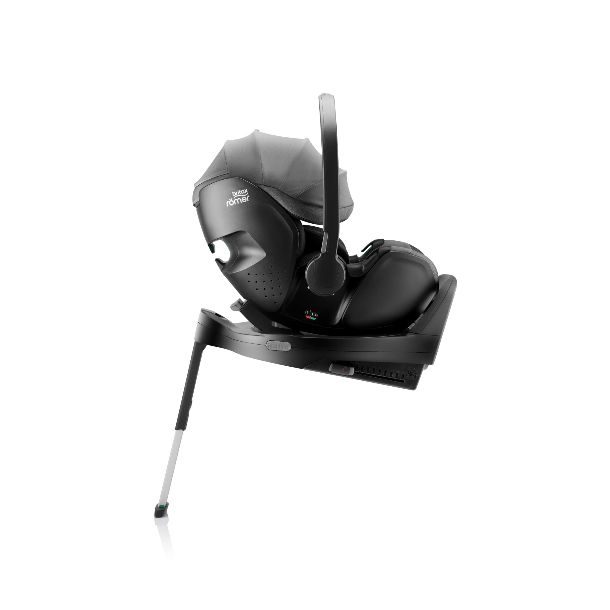 Silla de coche giratoria Britax Römer BABY-SAFE PRO Style (40-85 cm) con VARIO BASE 5Z - Gris Gris-3