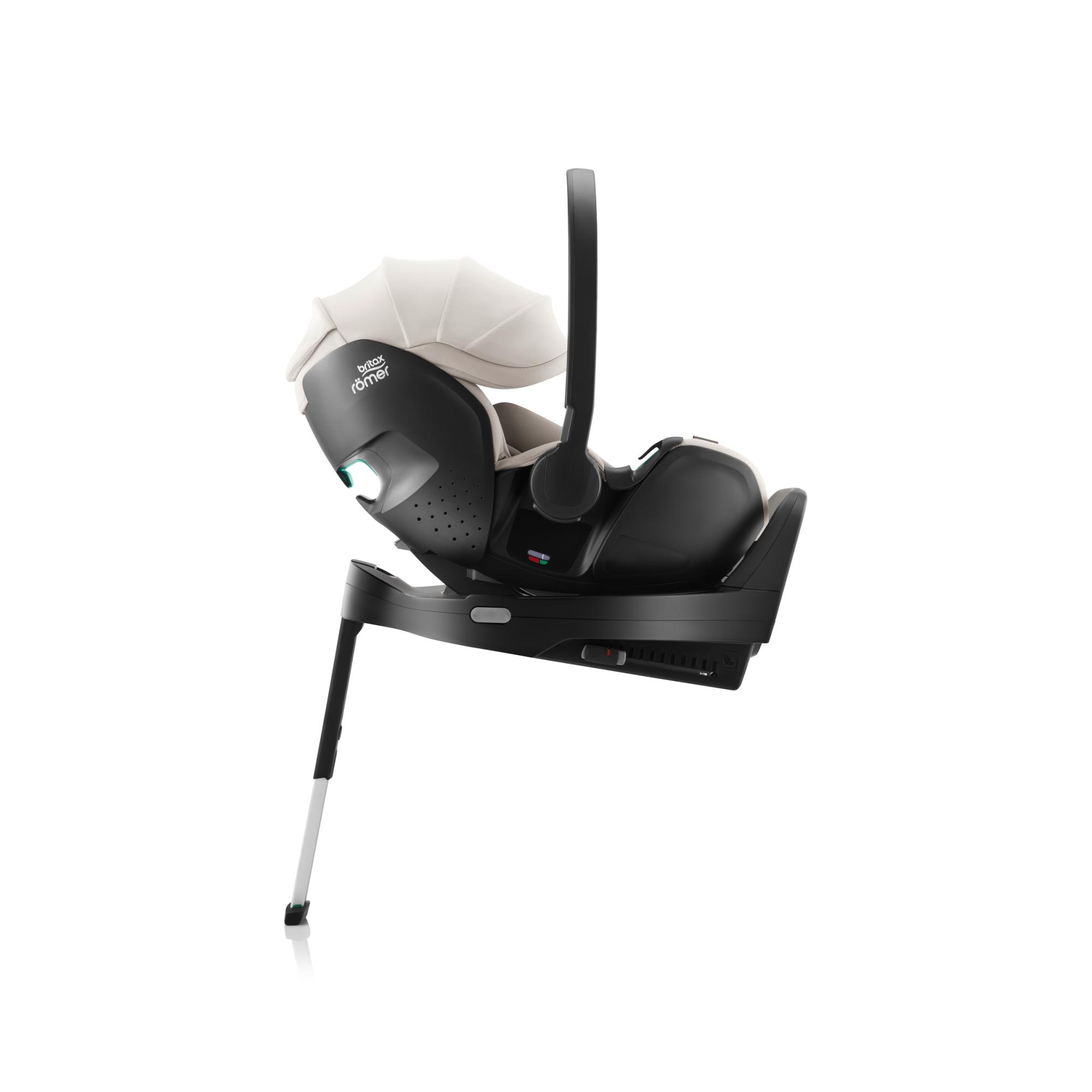 Silla de coche giratoria Britax Römer BABY-SAFE PRO Lux (40-85 cm) con VARIO BASE 5Z - Topo Topo-1