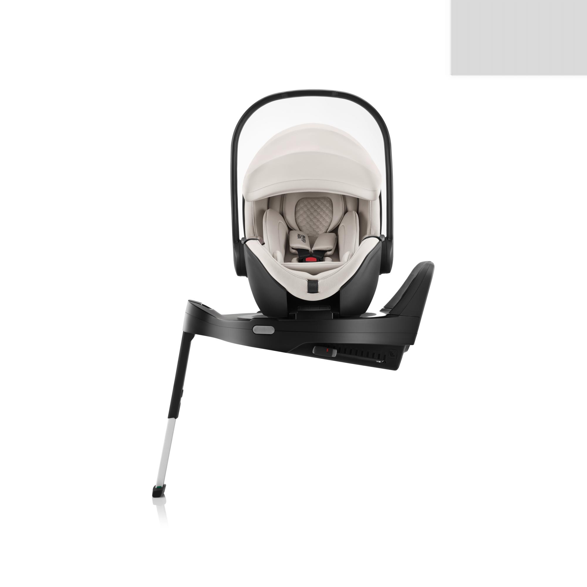 Silla de coche giratoria Britax Römer BABY-SAFE PRO Lux (40-85 cm) con VARIO BASE 5Z - Topo Topo-2