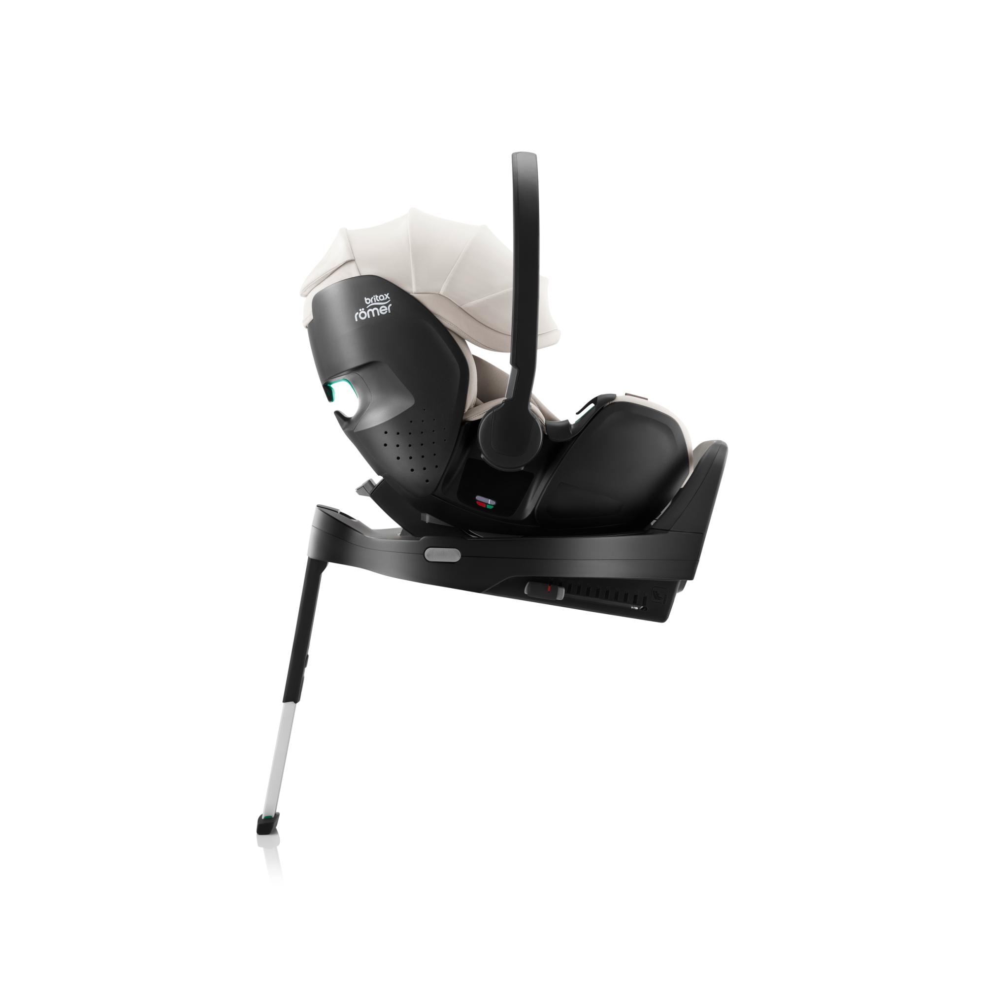 Silla de coche giratoria Britax Römer BABY-SAFE PRO Lux (40-85 cm) con VARIO BASE 5Z - Topo Topo-3