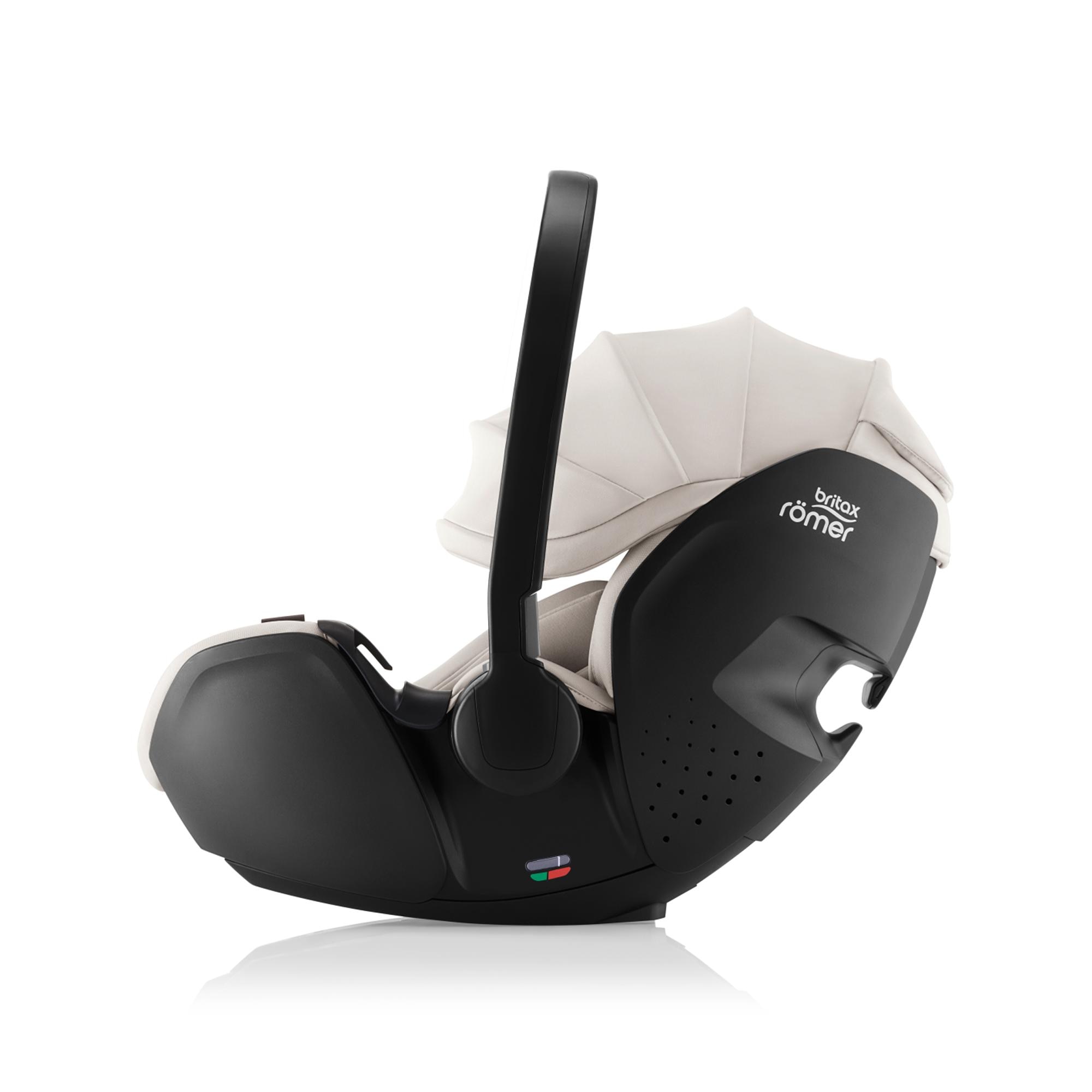Silla de coche giratoria Britax Römer BABY-SAFE PRO Lux (40-85 cm) con VARIO BASE 5Z - Topo Topo-4