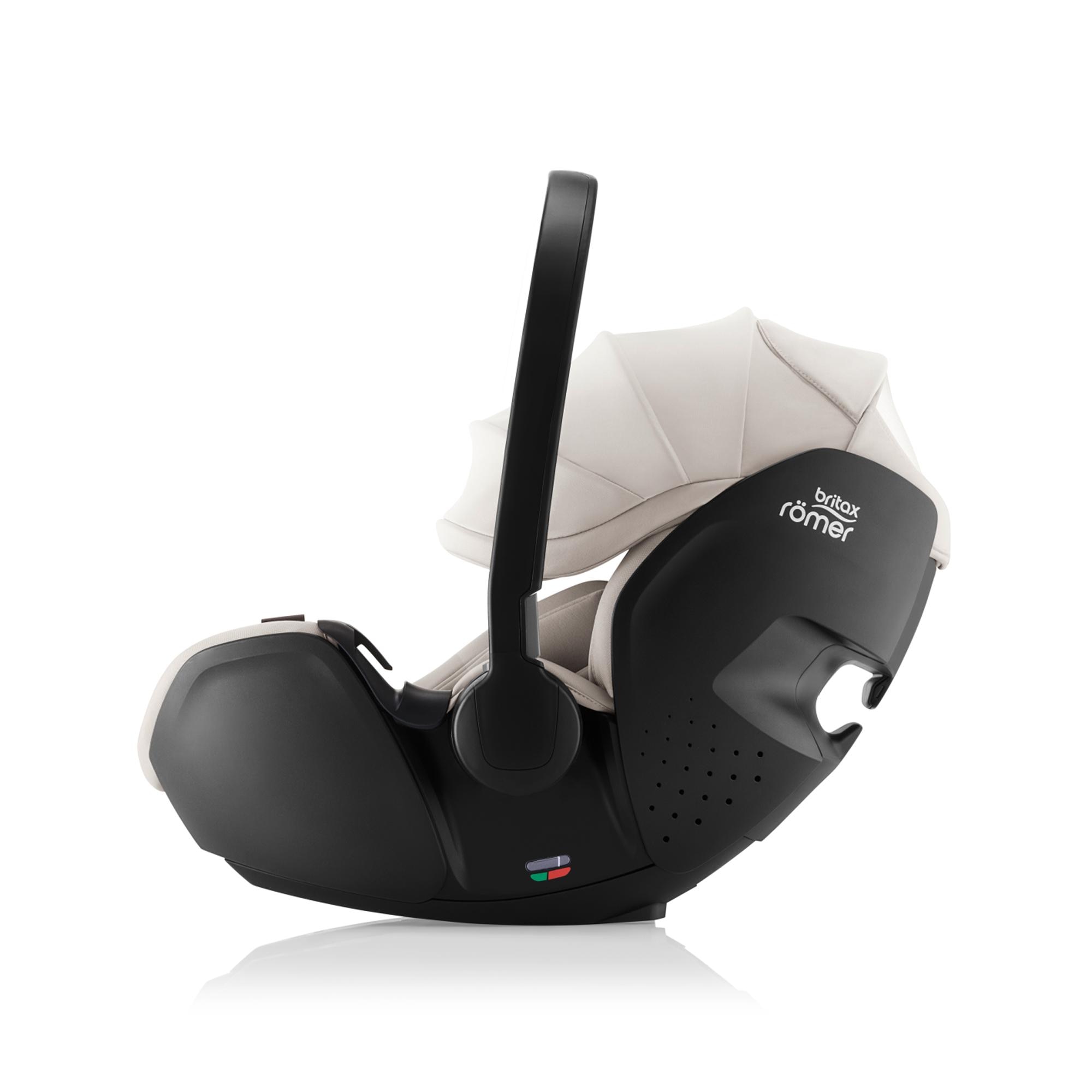 Silla de coche giratoria Britax Römer BABY-SAFE PRO Lux (40-85 cm) con VARIO BASE 5Z - Topo Topo-6