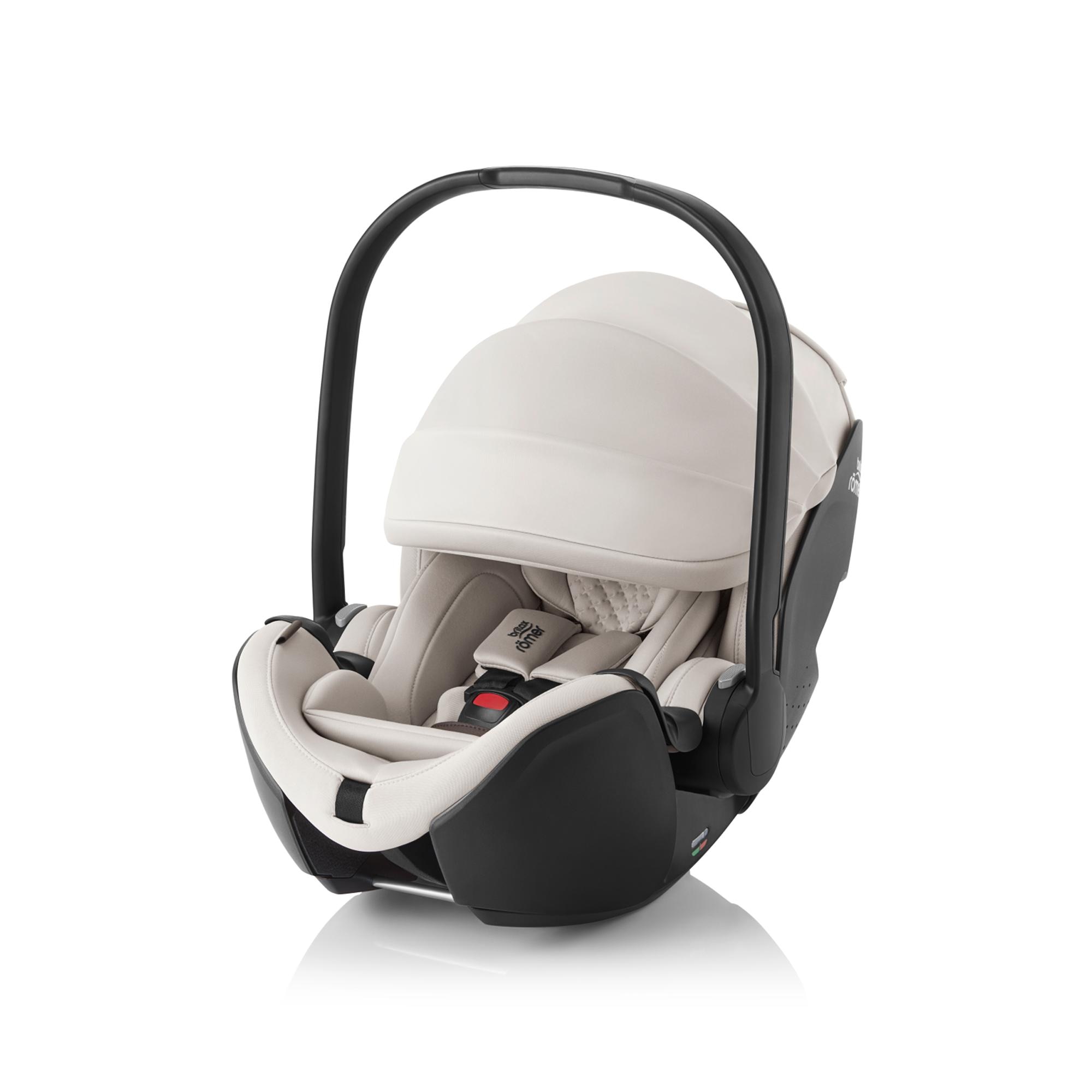 Silla de coche giratoria Britax Römer BABY-SAFE PRO Lux (40-85 cm) con VARIO BASE 5Z - Topo Topo-7