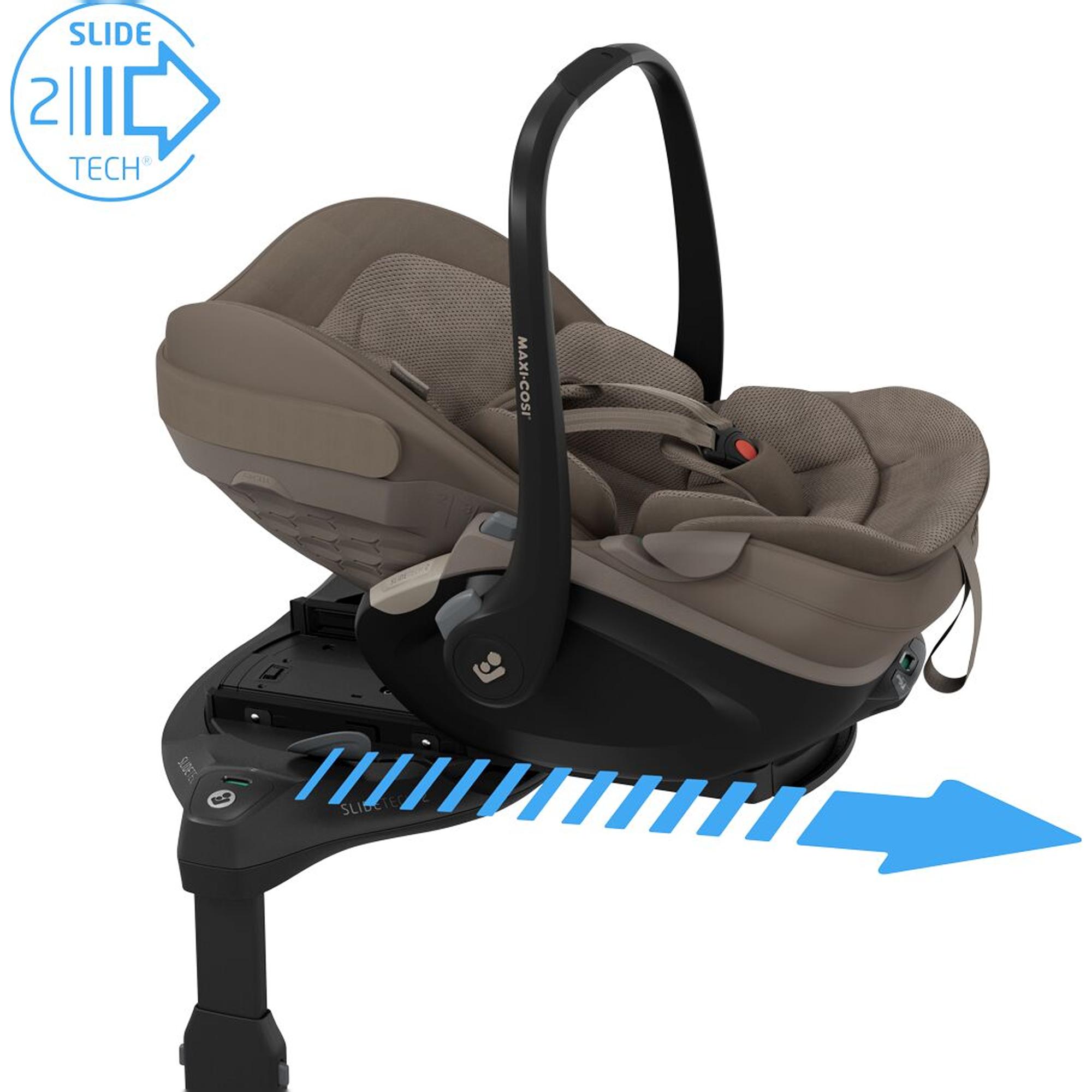 Cadeira auto Maxi-Cosi PEBBLE SLIDE PRO, 40-87cm, 0-24 meses, 13Kg Castanho-escuro-6