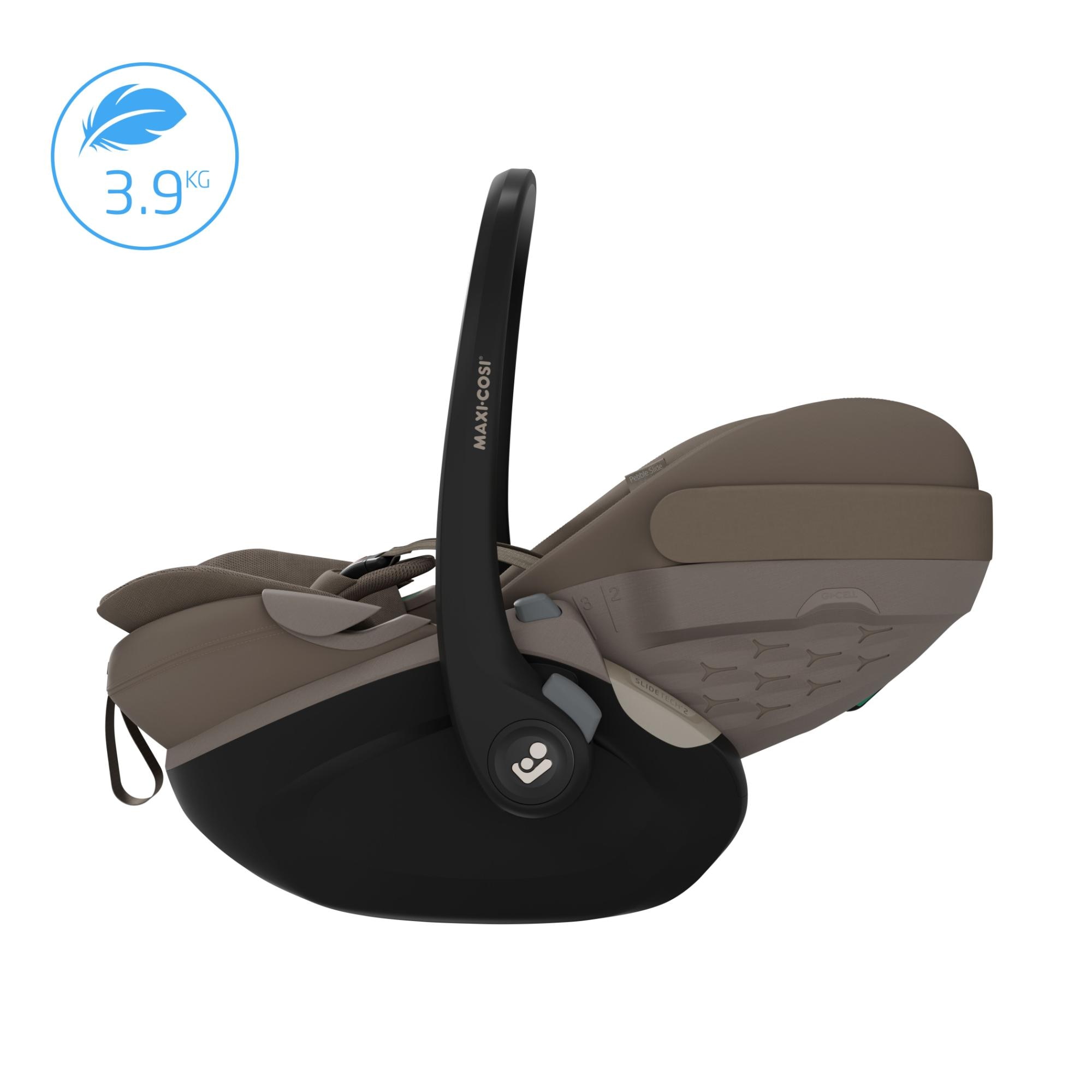 Cadeira auto Maxi-Cosi PEBBLE SLIDE PRO, 40-87cm, 0-24 meses, 13Kg Castanho-escuro-7