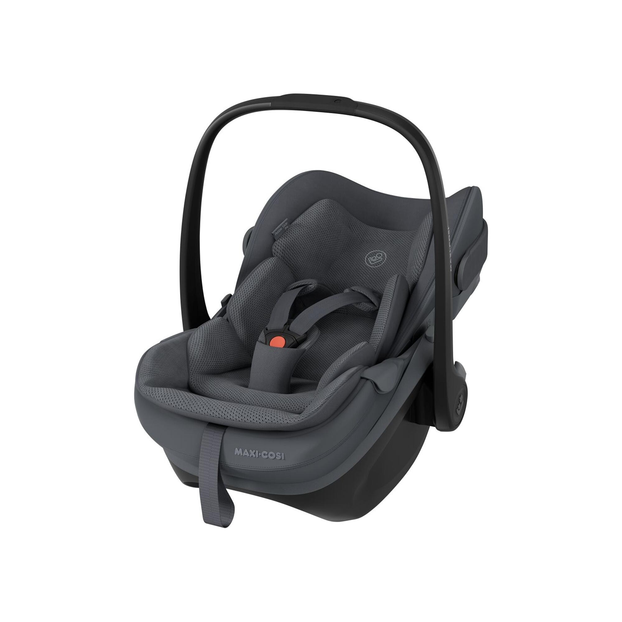 Portabebé Maxi-Cosi PEBBLE SLIDE PRO, 40-87cm, 0-24meses. <13Kg - Negro Negro-1