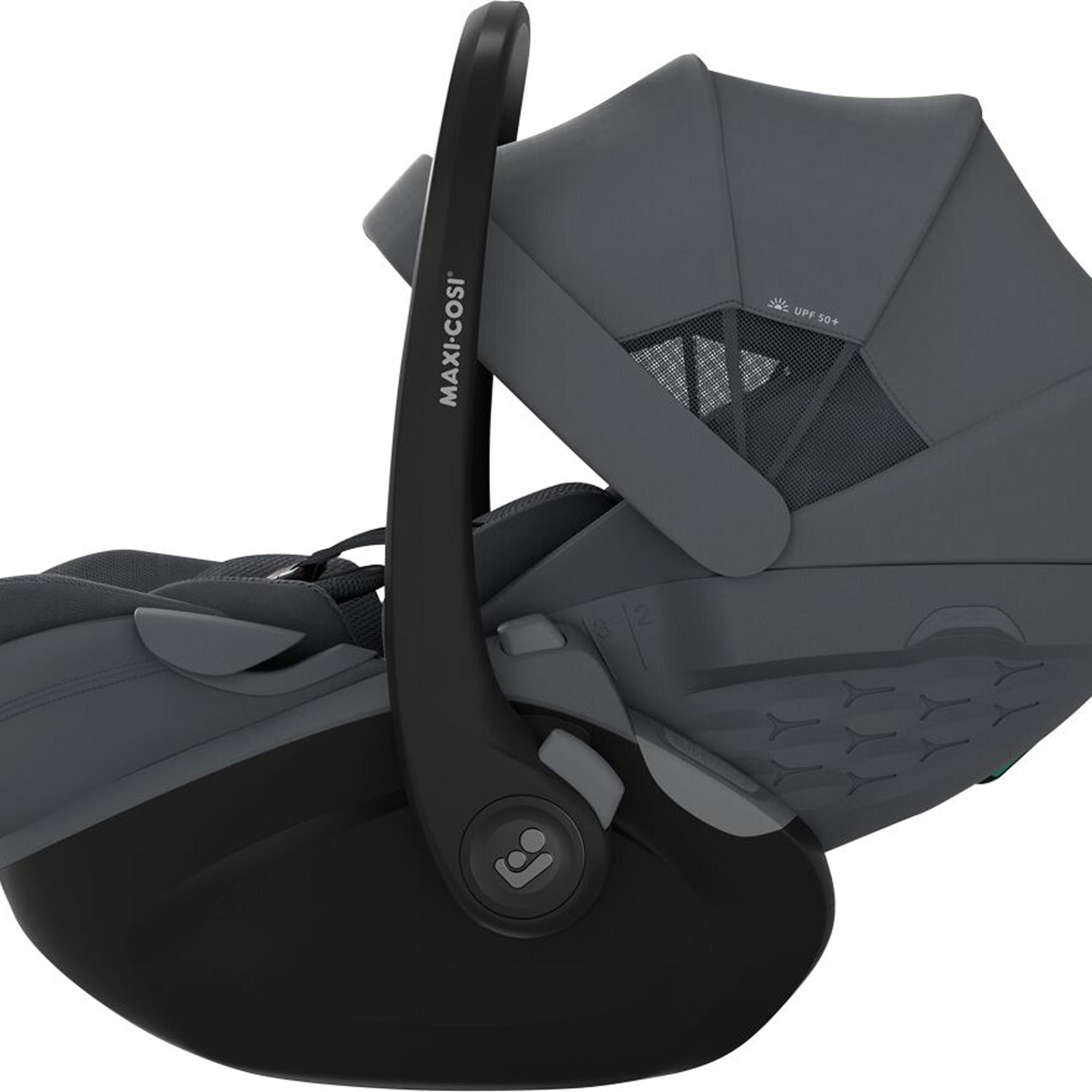 Portabebé Maxi-Cosi PEBBLE SLIDE PRO, 40-87cm, 0-24meses. <13Kg - Negro Negro-5