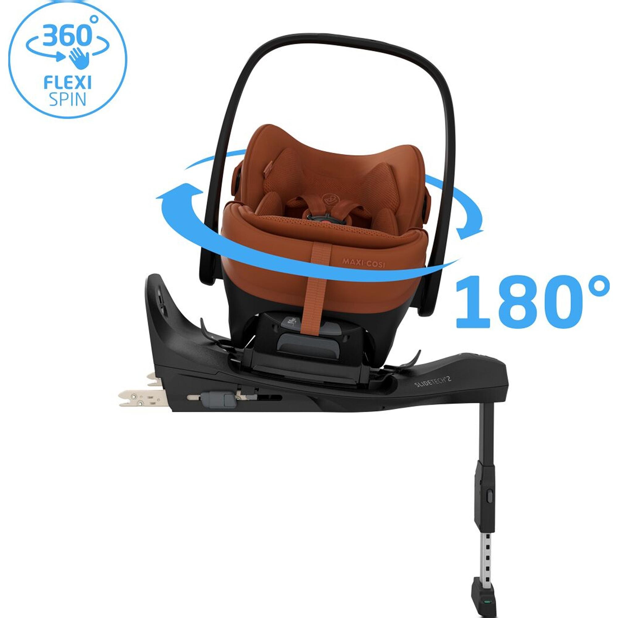 Portabebé Maxi-Cosi PEBBLE SLIDE PRO, 40-87cm, 0-24meses. <13Kg - Teja Teja-2