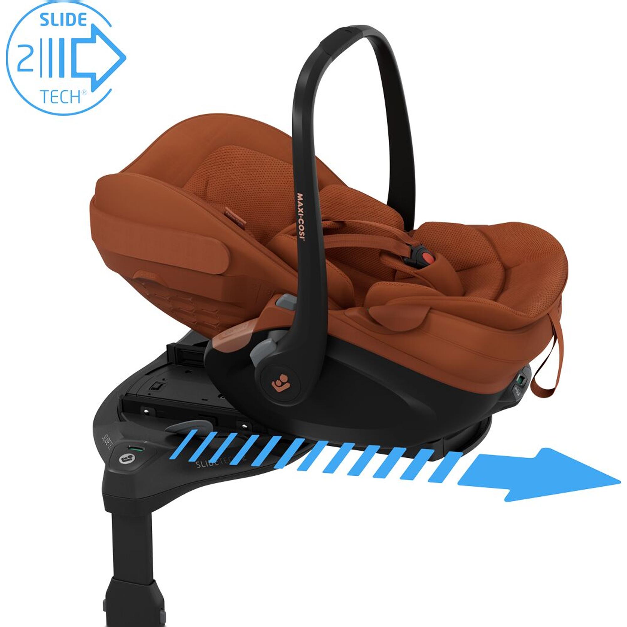 Portabebé Maxi-Cosi PEBBLE SLIDE PRO, 40-87cm, 0-24meses. <13Kg - Teja Teja-6