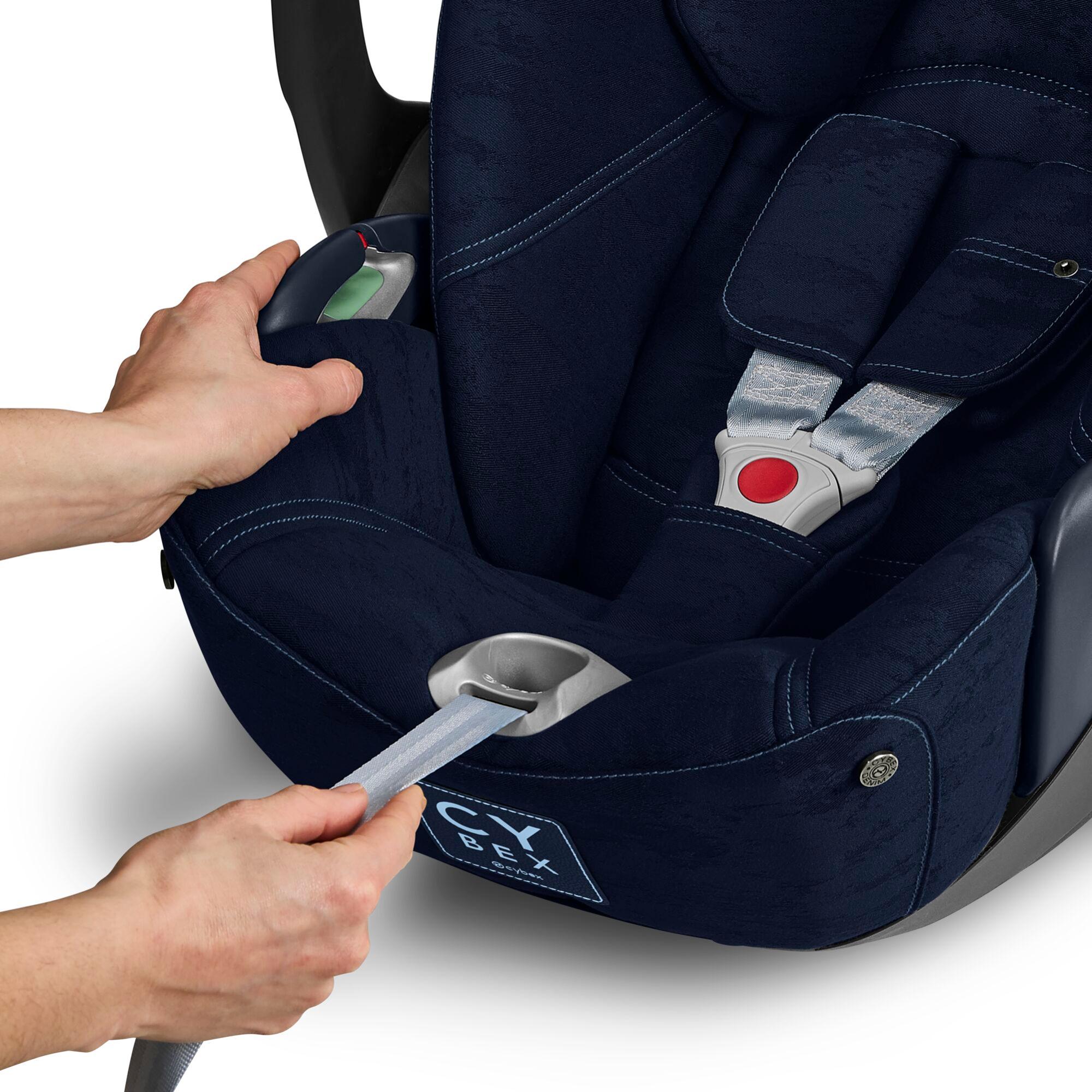 Cadeira Auto CYBEX Cloud T i-Size (45 - 87 cm) Rebellious Luxury Azul-escuro-4