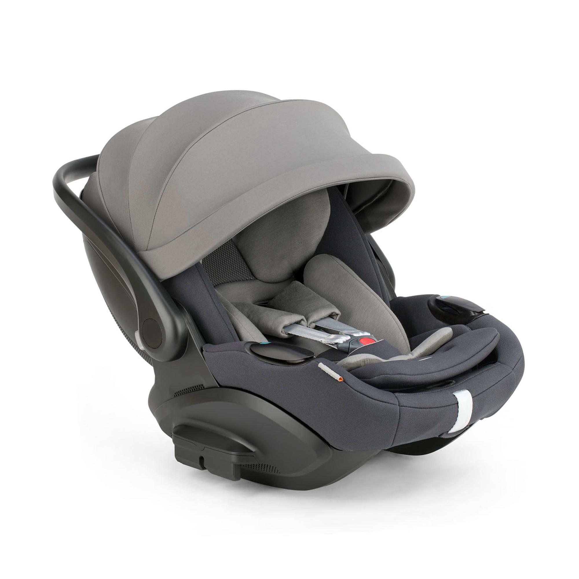 Silla de coche i-size 40-87cm Darwin Infant I-Size Rec. Evo Electa - Gris oscuro Gris oscuro-1