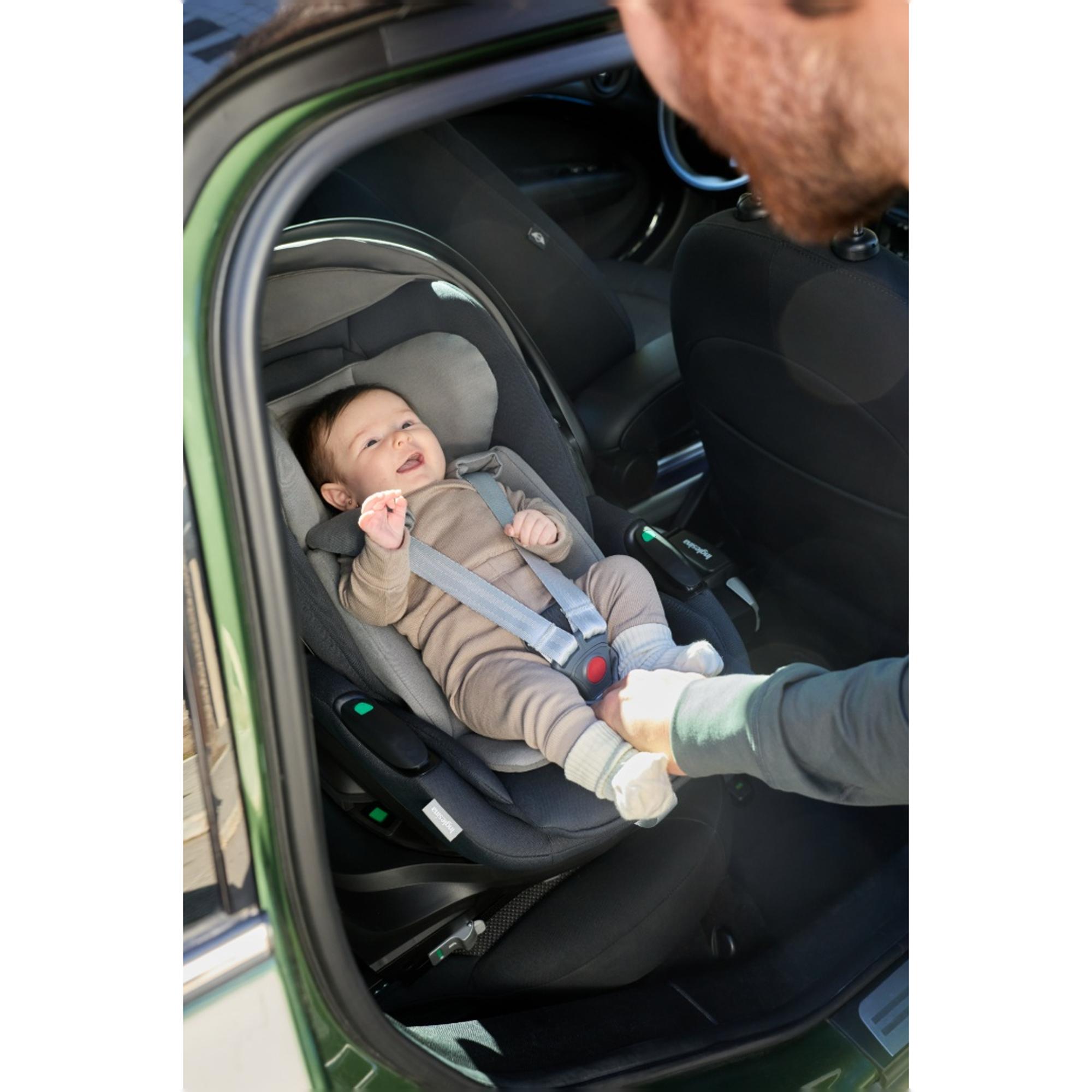 Silla de coche i-size 40-87cm Darwin Infant I-Size Rec. Evo Electa - Azul marino Azul marino-9