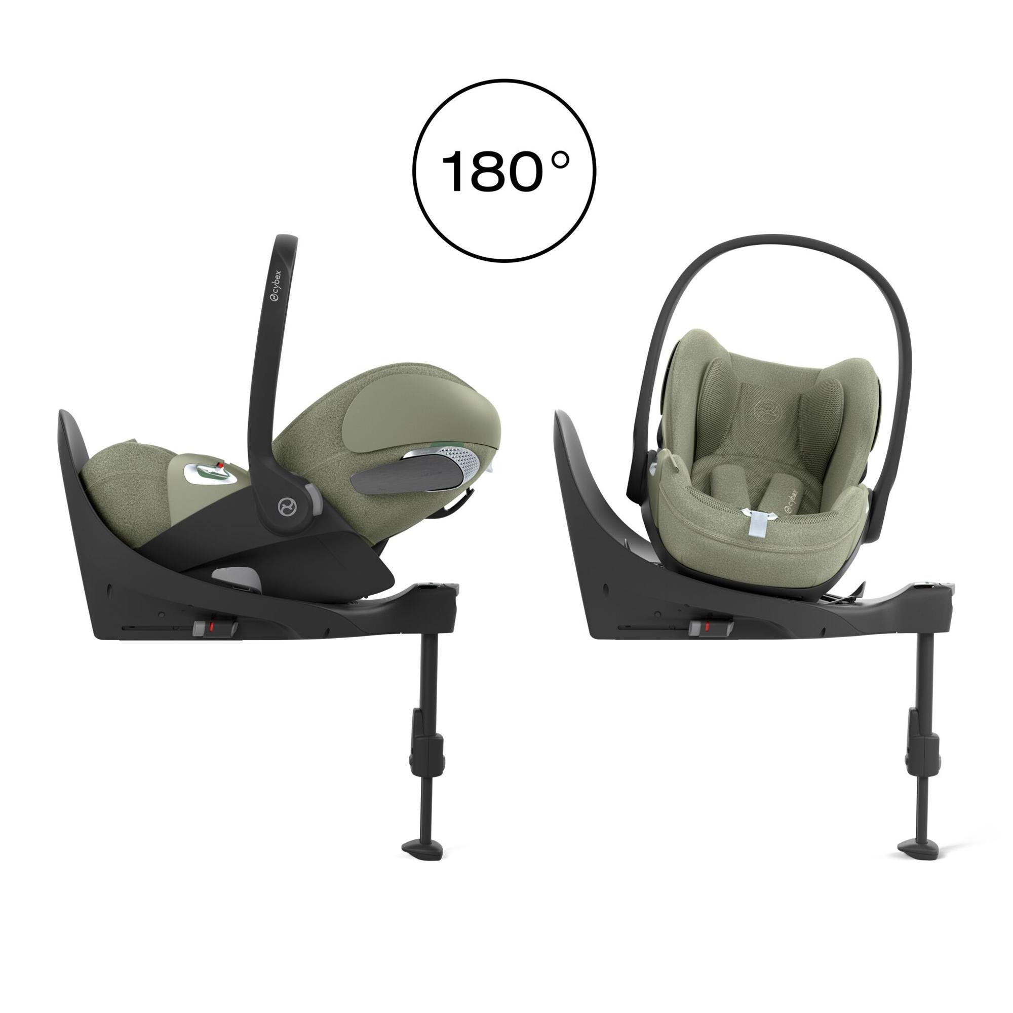 Imagen 2 de Silla de coche portabebés CYBEX Cloud T i-Size Plus (45 - 87 cm) - Verde Mint Verde Mint
