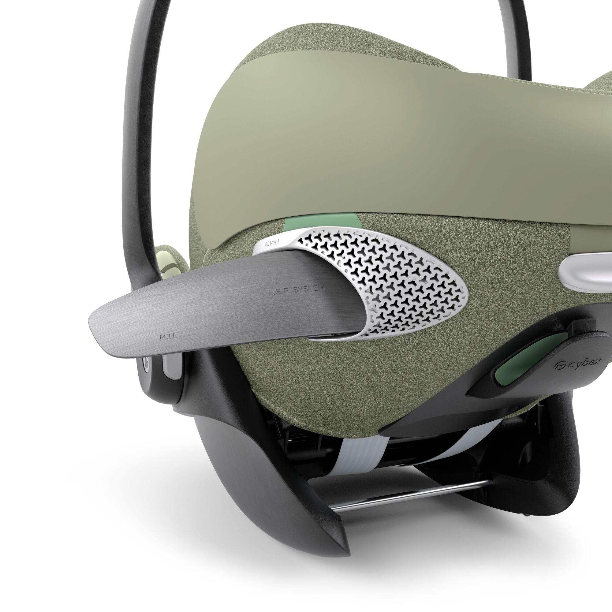 Imagen 3 de Silla de coche portabebés CYBEX Cloud T i-Size Plus (45 - 87 cm) - Verde Mint Verde Mint
