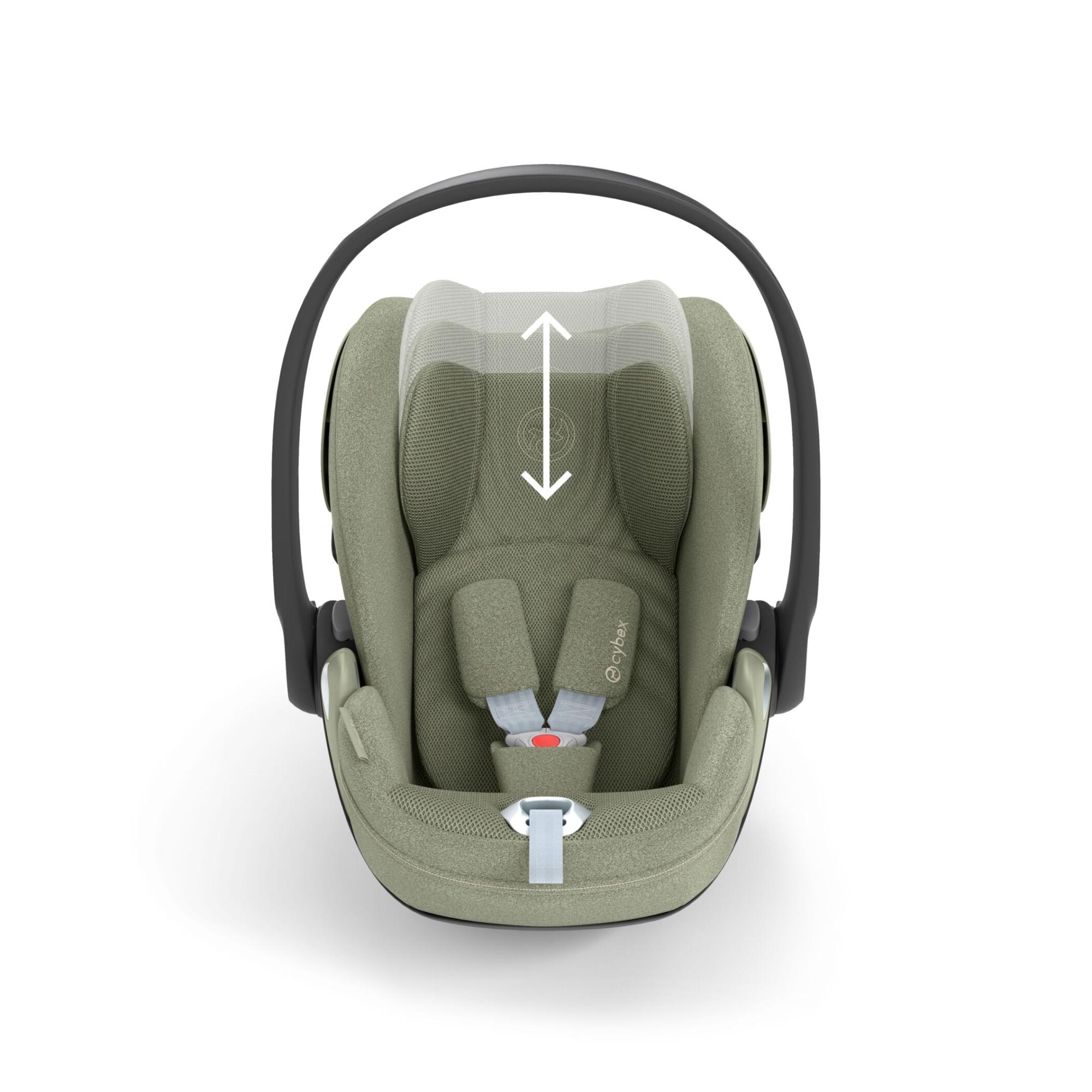 Imagen 5 de Silla de coche portabebés CYBEX Cloud T i-Size Plus (45 - 87 cm) - Verde Mint Verde Mint