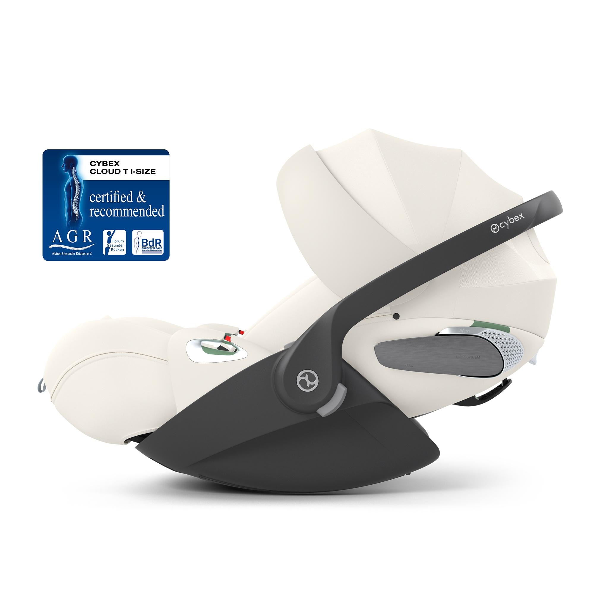 Cadeira Auto CYBEX Cloud T i-Size Plus (45 - 87 cm) Branco-4